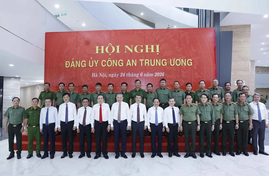 Tổng Bí thư, Chủ tịch nước dự hội nghị Đảng ủy Công an Trung ương Tổng Bí thư, Chủ tịch nước dự hội nghị Đảng ủy Công an Trung ương