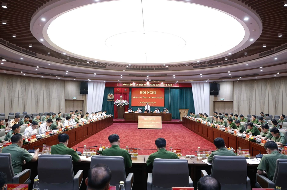 Tổng Bí thư, Chủ tịch nước dự hội nghị Đảng ủy Công an Trung ương Tổng Bí thư, Chủ tịch nước dự hội nghị Đảng ủy Công an Trung ương