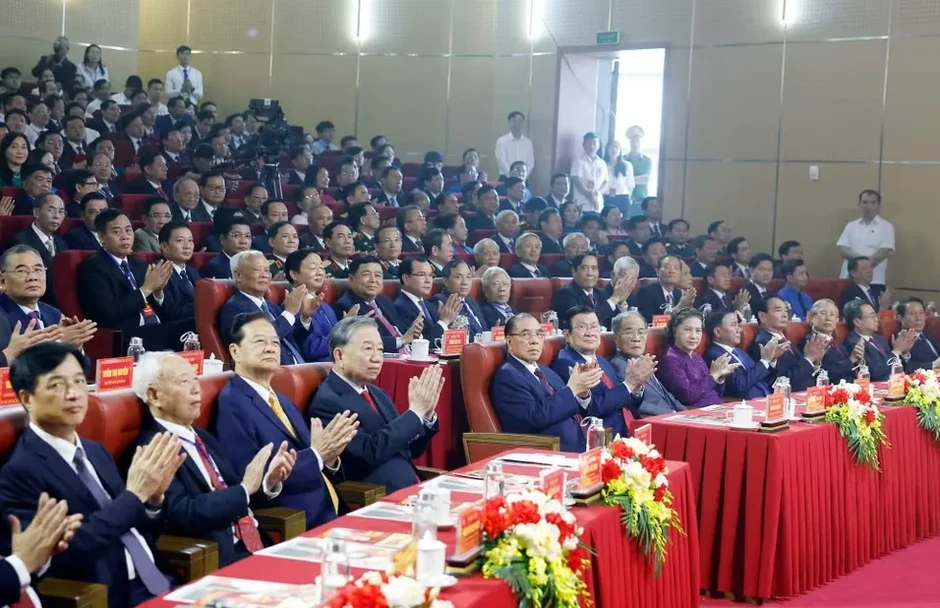 Tổng Bí thư, Chủ tịch nước dự kỷ niệm 120 năm Ngày sinh Tổng Bí thư Hà Huy Tập Tổng Bí thư, Chủ tịch nước dự kỷ niệm 120 năm Ngày sinh Tổng Bí thư Hà Huy Tập