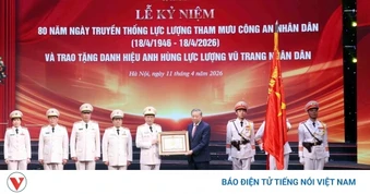 Tổng Bí thư, Chủ tịch nước dự lễ kỷ niệm Ngày truyền thống lực lượng tham mưu CAND