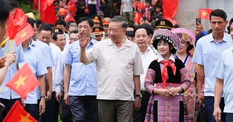 Tổng Bí thư, Chủ tịch nước dự Ngày hội toàn dân bảo vệ an ninh Tổ quốc