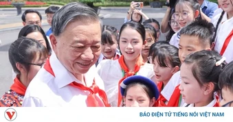 Tổng Bí thư, Chủ tịch nước gặp mặt đội viên Đội thiếu niên Tiền phong tiêu biểu