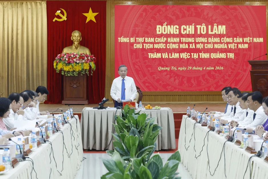 Tổng Bí thư, Chủ tịch nước: Tái định vị Quảng Trị “vươn Đông, tỏa Tây” Tổng Bí thư, Chủ tịch nước: Tái định vị Quảng Trị “vươn Đông, tỏa Tây”