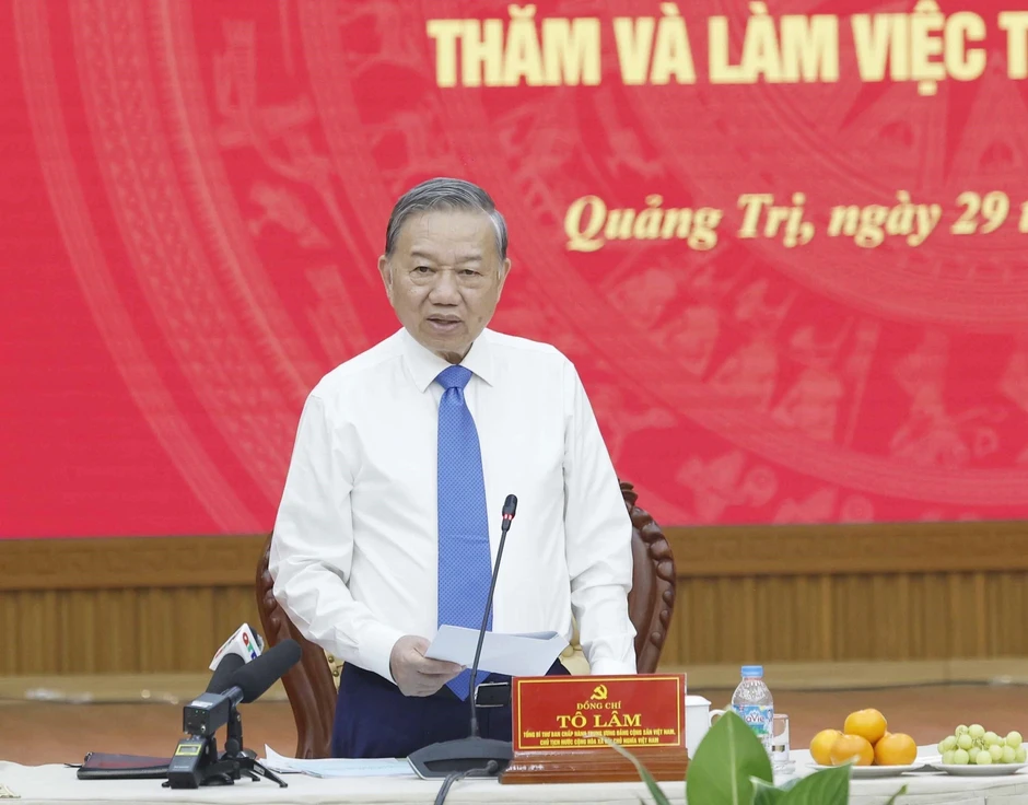Tổng Bí thư, Chủ tịch nước: Tái định vị Quảng Trị “vươn Đông, tỏa Tây” Tổng Bí thư, Chủ tịch nước: Tái định vị Quảng Trị “vươn Đông, tỏa Tây”