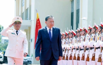 Tổng Bí thư, Chủ tịch nước thăm Học viện Kỹ thuật và Công nghệ an ninh