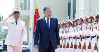 Tổng Bí thư, Chủ tịch nước thăm, làm việc tại Học viện Kỹ thuật và Công nghệ an ninh