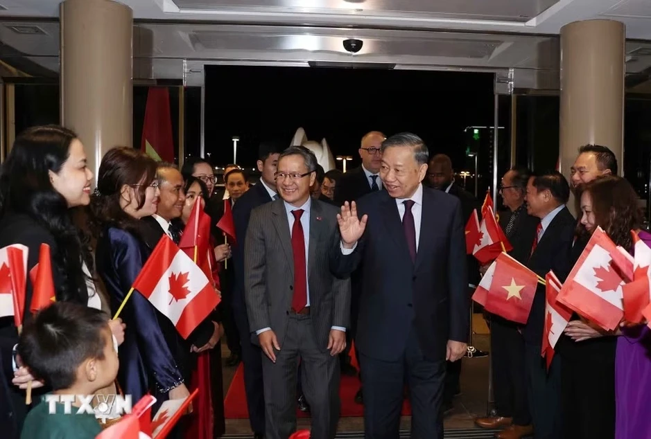 Tổng Bí thư, Chủ tịch nước Tô Lâm bắt đầu chuyến thăm cấp Nhà nước tới Canada