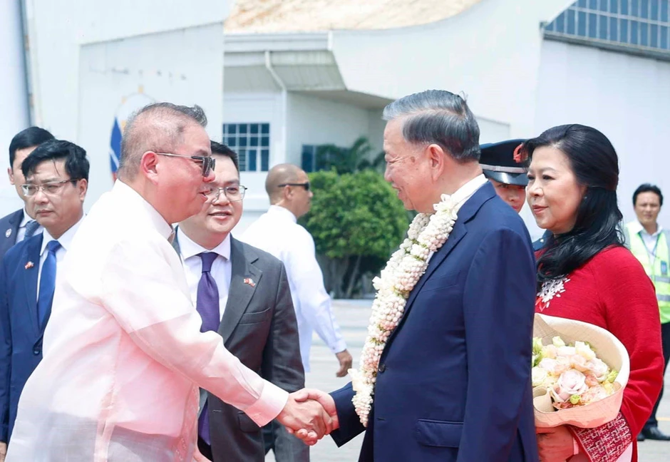 Tổng Bí thư, Chủ tịch nước Tô Lâm bắt đầu thăm cấp Nhà nước tới Philippines Tổng Bí thư, Chủ tịch nước Tô Lâm bắt đầu thăm cấp Nhà nước tới Philippines
