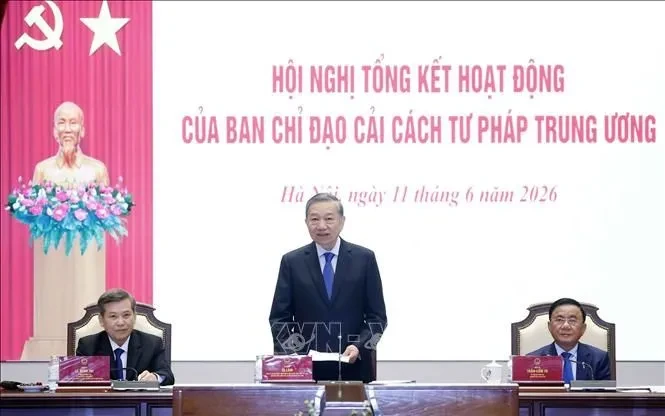 Tổng Bí thư, Chủ tịch nước Tô Lâm: Cải cách tư pháp giai đoạn mới, bảo vệ công lý và kiến tạo niềm tin