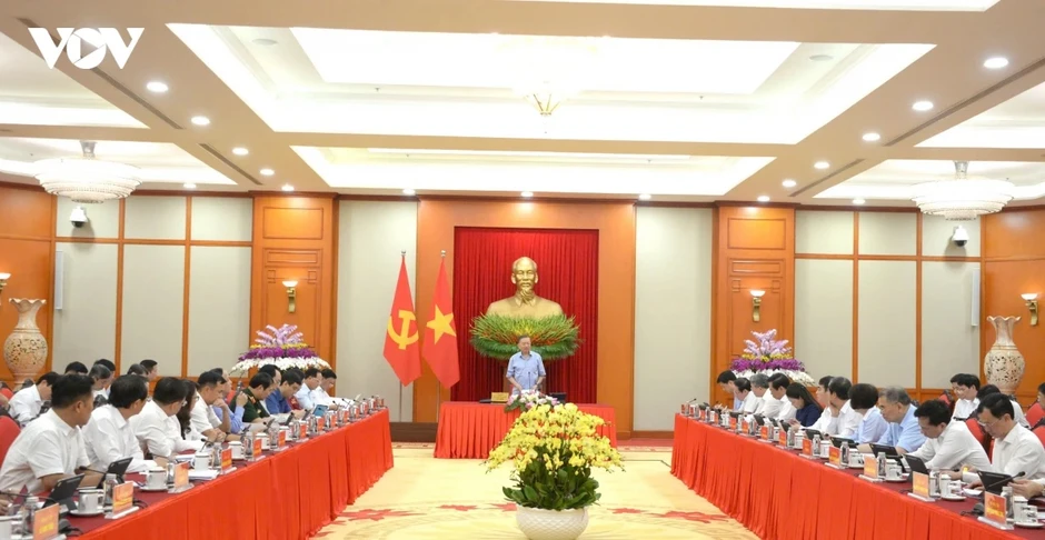 Tổng Bí thư, Chủ tịch nước Tô Lâm chủ trì buổi làm việc về giáo dục - đào tạo