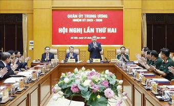 Tổng Bí thư, Chủ tịch nước Tô Lâm chủ trì Hội nghị Quân ủy Trung ương nhiệm kỳ 2025 - 2030 lần thứ hai&nbsp;