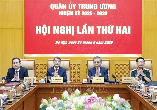 Tổng Bí thư, Chủ tịch nước Tô Lâm chủ trì Hội nghị Quân ủy Trung ương nhiệm kỳ 2025 - 2030 lần thứ hai Tổng Bí thư, Chủ tịch nước Tô Lâm chủ trì Hội nghị Quân ủy Trung ương nhiệm kỳ 2025 - 2030 lần thứ hai