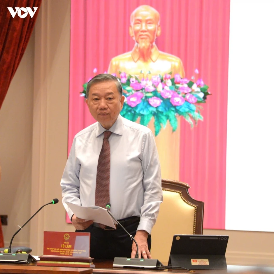 Tổng Bí thư, Chủ tịch nước Tô Lâm chủ trì họp ban chỉ đạo về hoàn thiện thể chế