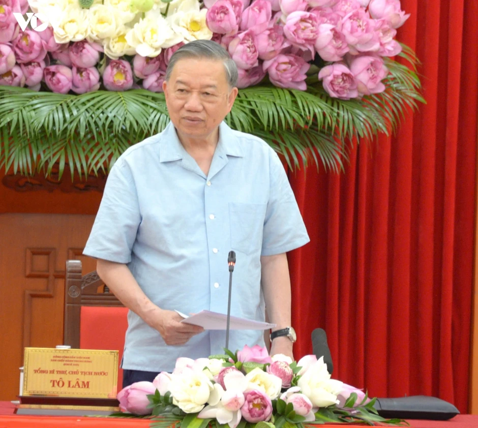 Tổng Bí thư, Chủ tịch nước Tô Lâm chủ trì họp sơ kết mô hình chính quyền 3 cấp Tổng Bí thư, Chủ tịch nước Tô Lâm chủ trì họp sơ kết mô hình chính quyền 3 cấp