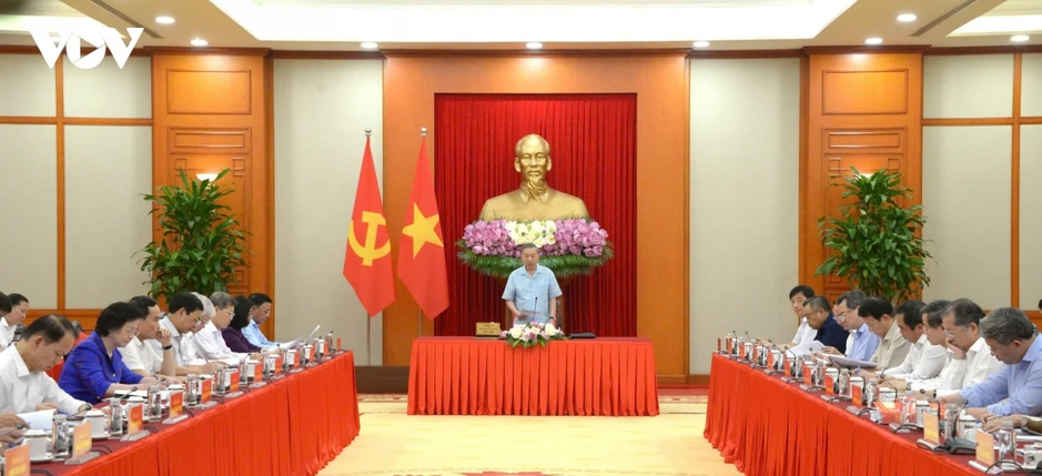 Tổng Bí thư, Chủ tịch nước Tô Lâm chủ trì họp sơ kết mô hình chính quyền 3 cấp Tổng Bí thư, Chủ tịch nước Tô Lâm chủ trì họp sơ kết mô hình chính quyền 3 cấp