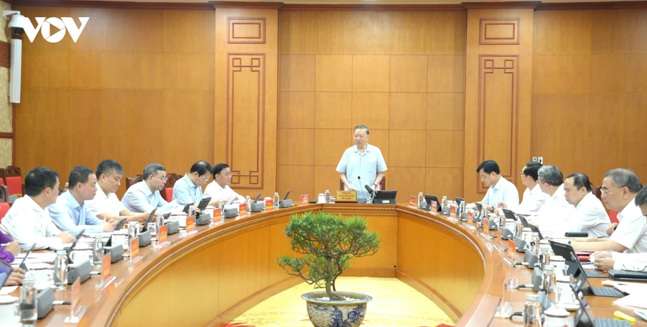 Tổng Bí thư, Chủ tịch nước Tô Lâm chủ trì họp Thường trực Ban chỉ đạo về phát triển KHCN Tổng Bí thư, Chủ tịch nước Tô Lâm chủ trì họp Thường trực Ban chỉ đạo về phát triển KHCN