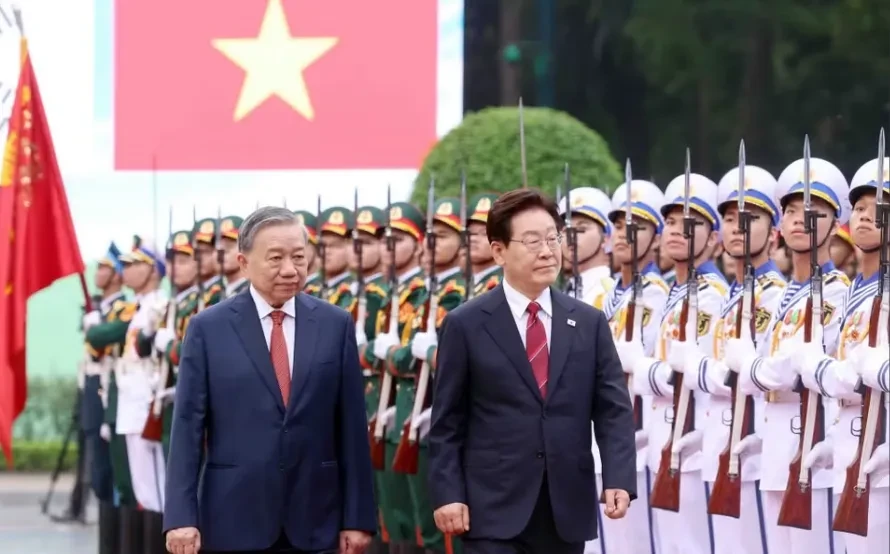 Tổng Bí thư, Chủ tịch nước Tô Lâm chủ trì Lễ đón chính thức Tổng thống Hàn Quốc Lee Jae Myung Tổng Bí thư, Chủ tịch nước Tô Lâm chủ trì Lễ đón chính thức Tổng thống Hàn Quốc Lee Jae Myung