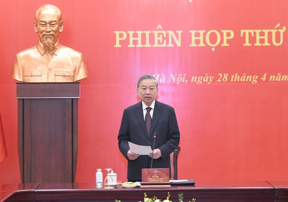 Tổng Bí thư, Chủ tịch nước Tô Lâm chủ trì phiên họp Hội đồng Quốc phòng và An ninh