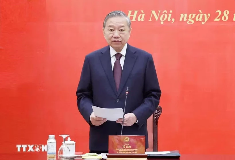 Tổng Bí thư, Chủ tịch nước Tô Lâm chủ trì Phiên họp thứ nhất Hội đồng Quốc phòng và An ninh Tổng Bí thư, Chủ tịch nước Tô Lâm chủ trì Phiên họp thứ nhất Hội đồng Quốc phòng và An ninh