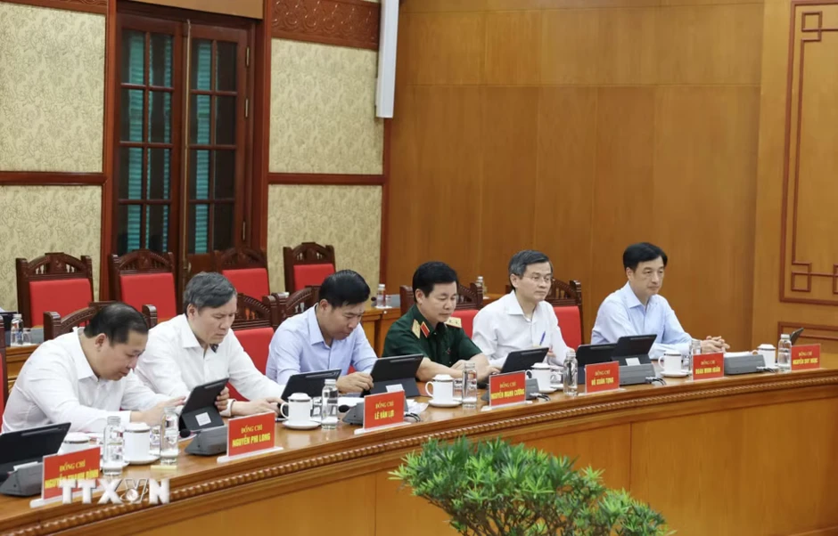 Tổng Bí thư, Chủ tịch nước Tô Lâm chủ trì phiên họp về sửa đổi, bổ sung Điều lệ Đảng Tổng Bí thư, Chủ tịch nước Tô Lâm chủ trì phiên họp về sửa đổi, bổ sung Điều lệ Đảng