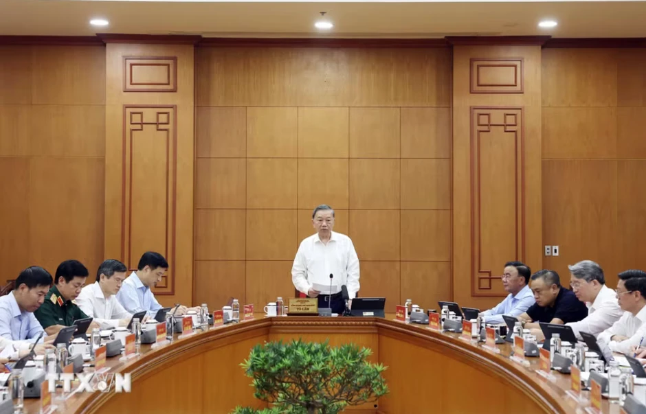 Tổng Bí thư, Chủ tịch nước Tô Lâm chủ trì phiên họp về sửa đổi, bổ sung Điều lệ Đảng Tổng Bí thư, Chủ tịch nước Tô Lâm chủ trì phiên họp về sửa đổi, bổ sung Điều lệ Đảng