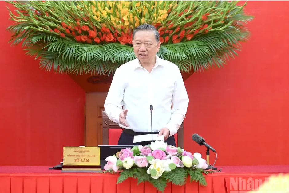 Tổng Bí thư, Chủ tịch nước Tô Lâm: Chuyển đổi số phải tạo chuyển biến rõ rệt ngay trong năm nay Tổng Bí thư, Chủ tịch nước Tô Lâm: Chuyển đổi số phải tạo chuyển biến rõ rệt ngay trong năm nay