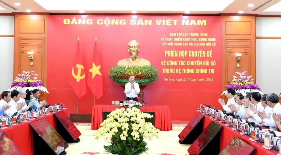 Tổng Bí thư, Chủ tịch nước Tô Lâm: Chuyển đổi số phải tạo chuyển biến rõ rệt ngay trong năm nay Tổng Bí thư, Chủ tịch nước Tô Lâm: Chuyển đổi số phải tạo chuyển biến rõ rệt ngay trong năm nay