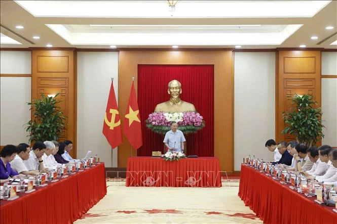 Tổng Bí thư, Chủ tịch nước Tô Lâm: Chuyển từ sắp xếp xong bộ máy sang vận hành tốt bộ máy Tổng Bí thư, Chủ tịch nước Tô Lâm: Chuyển từ sắp xếp xong bộ máy sang vận hành tốt bộ máy