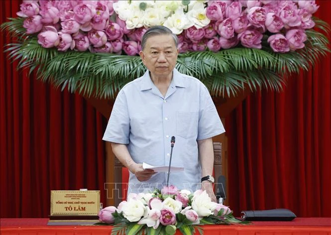 Tổng Bí thư, Chủ tịch nước Tô Lâm: Chuyển từ sắp xếp xong bộ máy sang vận hành tốt bộ máy Tổng Bí thư, Chủ tịch nước Tô Lâm: Chuyển từ sắp xếp xong bộ máy sang vận hành tốt bộ máy