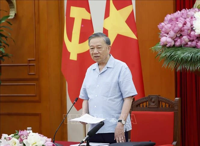 Tổng Bí thư, Chủ tịch nước Tô Lâm: Chuyển từ sắp xếp xong bộ máy sang vận hành tốt bộ máy Tổng Bí thư, Chủ tịch nước Tô Lâm: Chuyển từ sắp xếp xong bộ máy sang vận hành tốt bộ máy