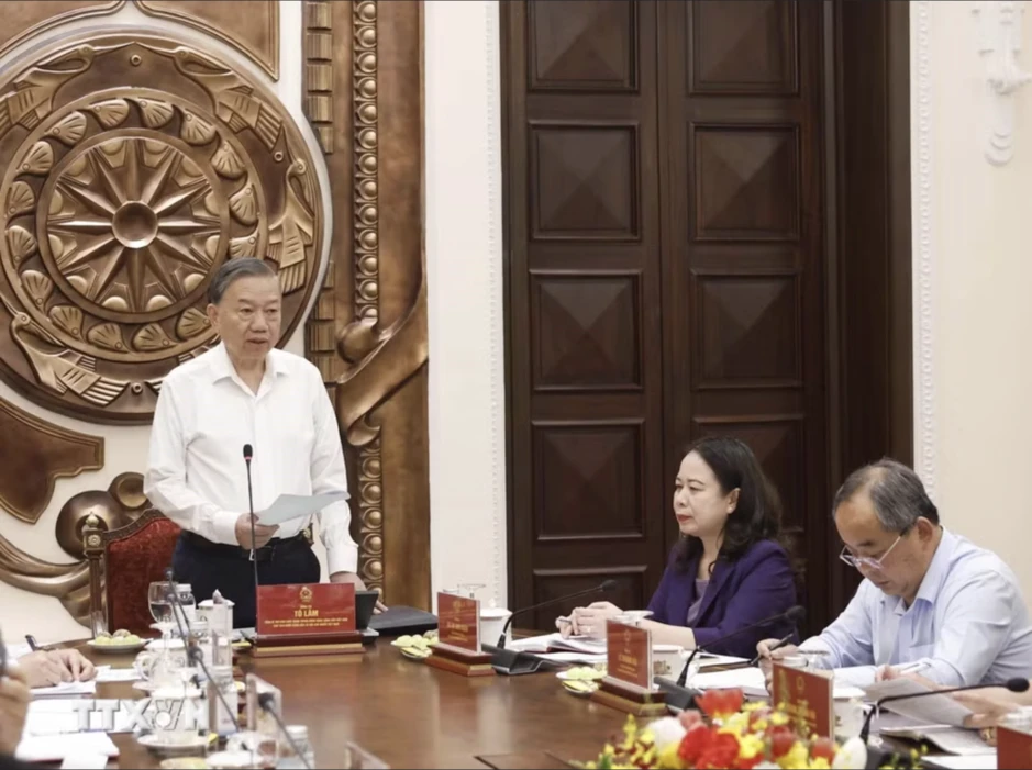 Tổng Bí thư, Chủ tịch nước Tô Lâm: Công tác Văn phòng Chủ tịch nước phải nâng lên tầm cao mới Tổng Bí thư, Chủ tịch nước Tô Lâm: Công tác Văn phòng Chủ tịch nước phải nâng lên tầm cao mới