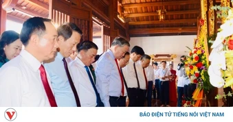 Tổng Bí thư, Chủ tịch nước Tô Lâm dâng hương tưởng nhớ Tổng Bí thư Hà Huy Tập