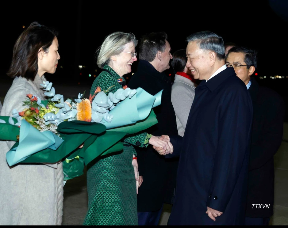 Tổng Bí thư, Chủ tịch nước Tô Lâm đến thủ đô Canberra, tiếp tục chuyến thăm Australia Tổng Bí thư, Chủ tịch nước Tô Lâm đến thủ đô Canberra, tiếp tục chuyến thăm Australia