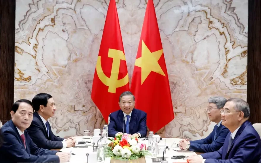 Tổng Bí thư, Chủ tịch nước Tô Lâm điện đàm trực tuyến với Tổng thống Thụy Sĩ Tổng Bí thư, Chủ tịch nước Tô Lâm điện đàm trực tuyến với Tổng thống Thụy Sĩ