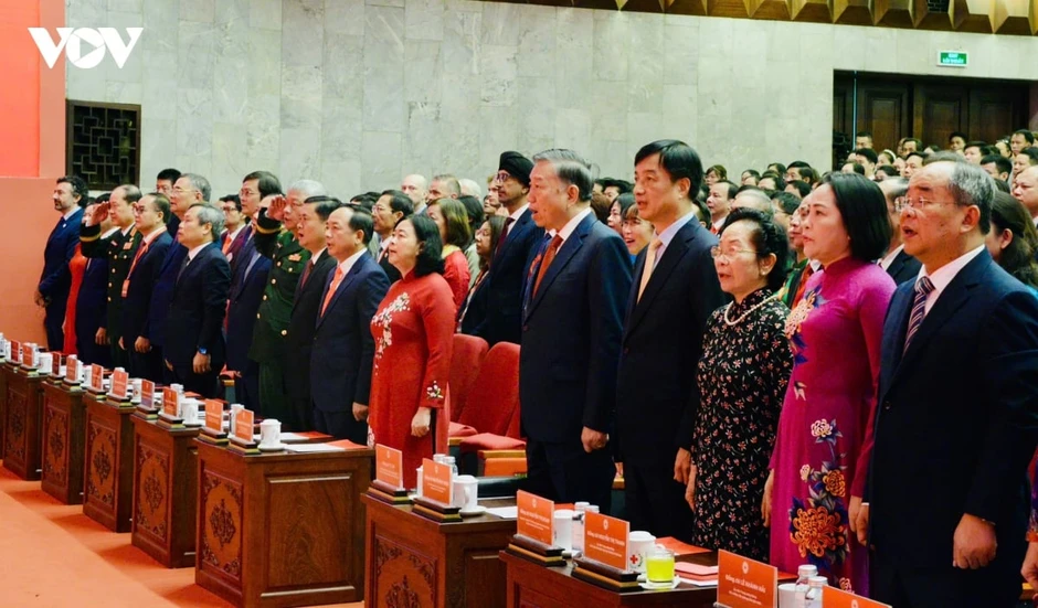 Tổng Bí thư, Chủ tịch nước Tô Lâm dự Đại hội Chữ thập đỏ Việt Nam XII