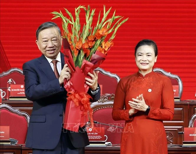 Tổng Bí thư, Chủ tịch nước Tô Lâm dự Đại hội đại biểu toàn quốc Hội Chữ thập đỏ Việt Nam lần thứ XII Tổng Bí thư, Chủ tịch nước Tô Lâm dự Đại hội đại biểu toàn quốc Hội Chữ thập đỏ Việt Nam lần thứ XII