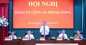 Tổng Bí thư, Chủ tịch nước Tô Lâm dự Hội nghị Đảng ủy Công an Trung ương