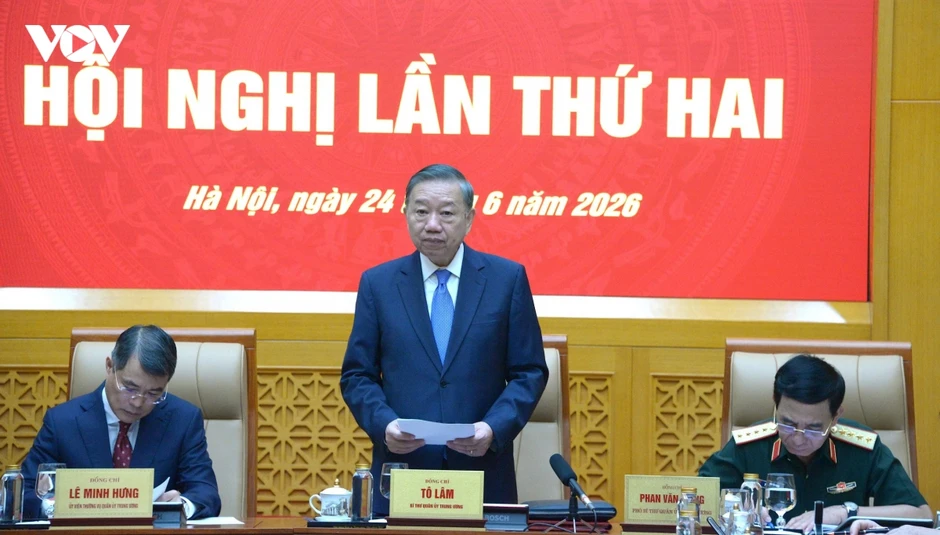 Tổng Bí thư, Chủ tịch nước Tô Lâm dự hội nghị Quân uỷ Trung ương Tổng Bí thư, Chủ tịch nước Tô Lâm dự hội nghị Quân uỷ Trung ương