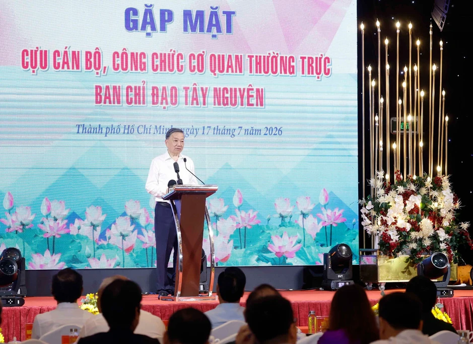 Tổng Bí thư, Chủ tịch nước Tô Lâm dự họp mặt truyền thống Ban Chỉ đạo Tây Nguyên Tổng Bí thư, Chủ tịch nước Tô Lâm dự họp mặt truyền thống Ban Chỉ đạo Tây Nguyên