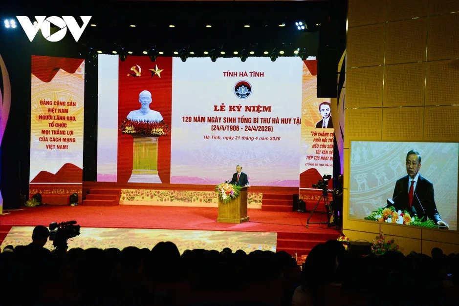 Tổng Bí thư, Chủ tịch nước Tô Lâm dự kỷ niệm 120 năm Ngày sinh Tổng Bí thư Hà Huy Tập Tổng Bí thư, Chủ tịch nước Tô Lâm dự kỷ niệm 120 năm Ngày sinh Tổng Bí thư Hà Huy Tập