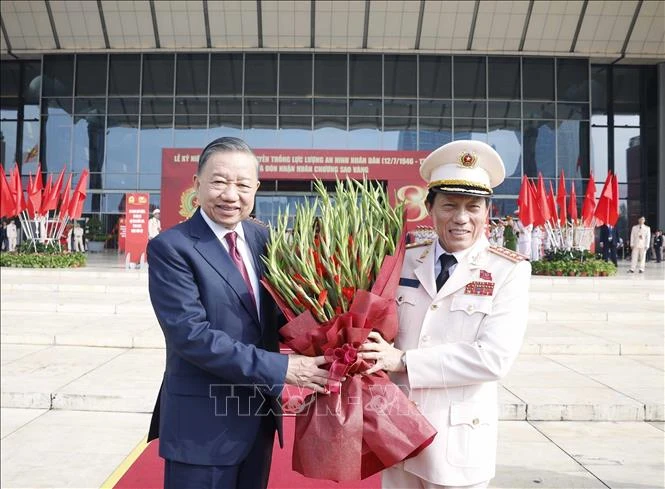 Tổng Bí thư, Chủ tịch nước Tô Lâm dự Lễ kỷ niệm 80 năm Ngày truyền thống lực lượng An ninh nhân dân Tổng Bí thư, Chủ tịch nước Tô Lâm dự Lễ kỷ niệm 80 năm Ngày truyền thống lực lượng An ninh nhân dân