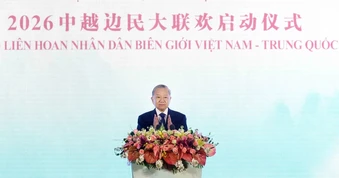 Tổng Bí thư, Chủ tịch nước Tô Lâm dự Liên hoan nhân dân biên giới Việt Nam-Trung Quốc năm 2026