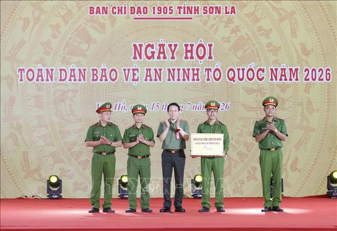 Tổng Bí thư, Chủ tịch nước Tô Lâm dự Ngày hội Toàn dân bảo vệ an ninh Tổ quốc tại Sơn La Tổng Bí thư, Chủ tịch nước Tô Lâm dự Ngày hội Toàn dân bảo vệ an ninh Tổ quốc tại Sơn La