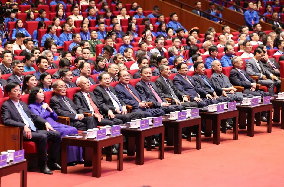 Tổng Bí thư, Chủ tịch nước Tô Lâm dự phiên trọng thể Đại hội đại biểu Đoàn toàn quốc lần thứ XIII Tổng Bí thư, Chủ tịch nước Tô Lâm dự phiên trọng thể Đại hội đại biểu Đoàn toàn quốc lần thứ XIII