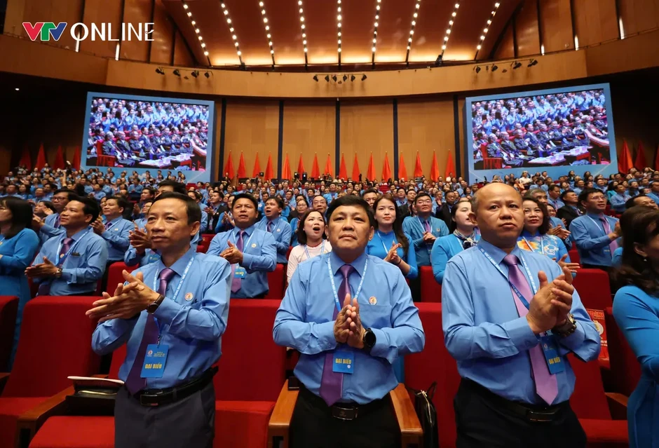 Tổng Bí thư, Chủ tịch nước Tô Lâm dự Phiên trọng thể Đại hội XIV Công đoàn Việt Nam Tổng Bí thư, Chủ tịch nước Tô Lâm dự Phiên trọng thể Đại hội XIV Công đoàn Việt Nam