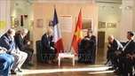 Tổng Bí thư, Chủ tịch nước Tô Lâm gặp Bí thư toàn quốc Đảng Cộng sản Pháp Fabien Roussel