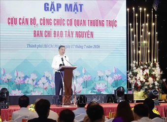 Tổng Bí thư, Chủ tịch nước Tô Lâm gặp mặt cựu cán bộ, công chức Cơ quan Thường trực Ban Chỉ đạo Tây Nguyên