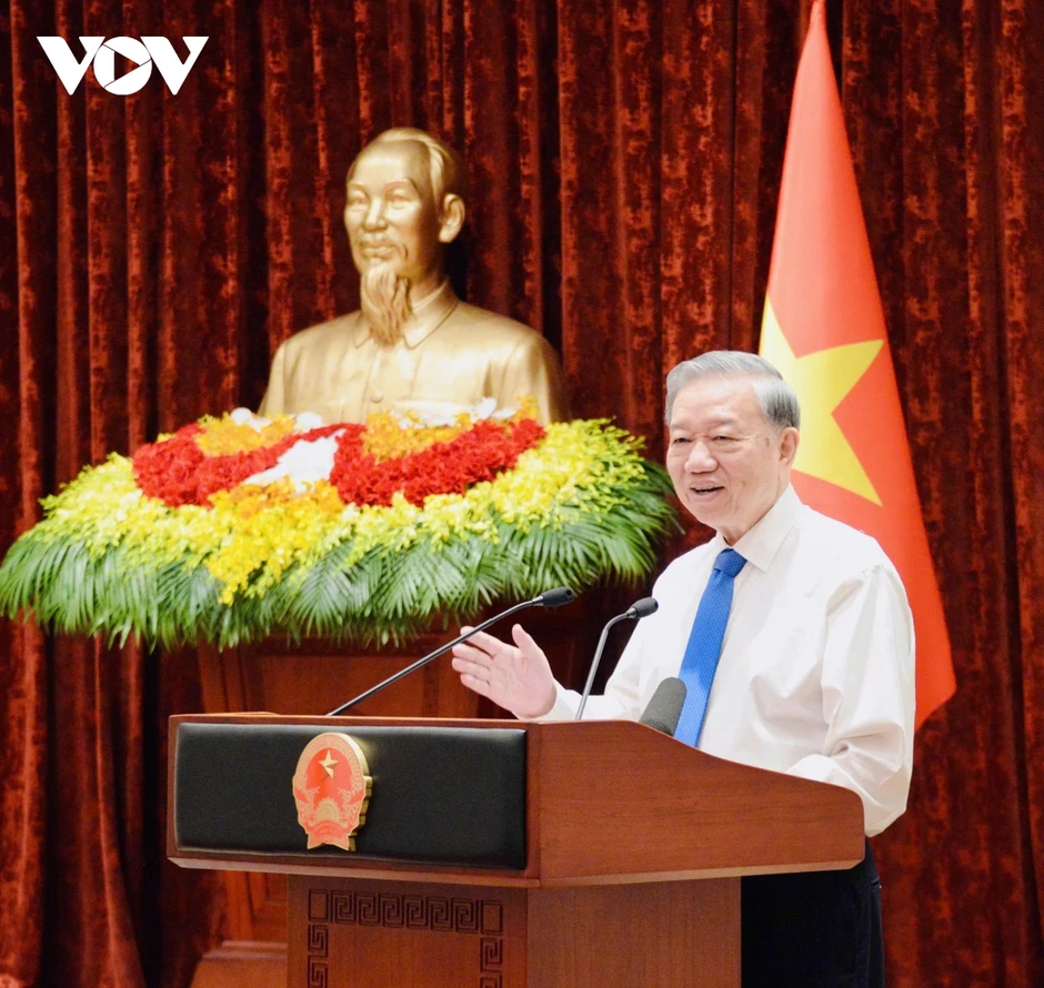 Tổng Bí thư, Chủ tịch nước Tô Lâm gặp mặt đại biểu dân tộc tiêu biểu Tổng Bí thư, Chủ tịch nước Tô Lâm gặp mặt đại biểu dân tộc tiêu biểu