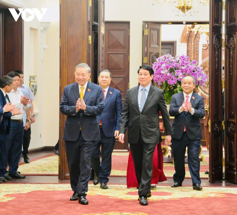 Tổng Bí thư, Chủ tịch nước Tô Lâm gặp mặt Văn phòng Chủ tịch nước Tổng Bí thư, Chủ tịch nước Tô Lâm gặp mặt Văn phòng Chủ tịch nước