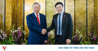 Tổng Bí thư, Chủ tịch nước Tô Lâm hội đàm với Thủ tướng Singapore Lawrence Wong